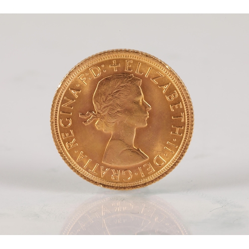 62 - Gold sovereign Elizabeth II 1966 