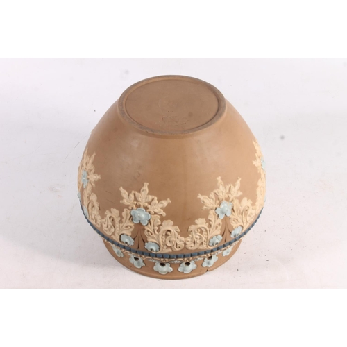 26 - Doulton Lambeth stoneware planter, 19cm high.