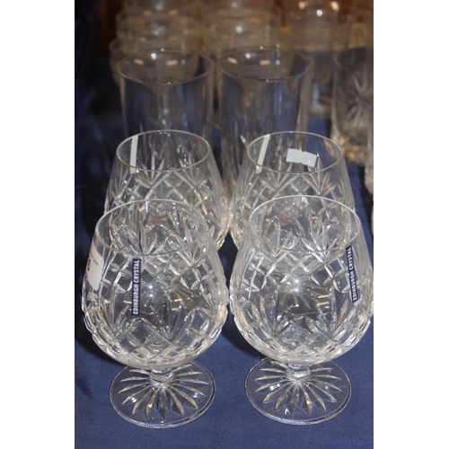 16 - Edinburgh Crystal and other glassware.