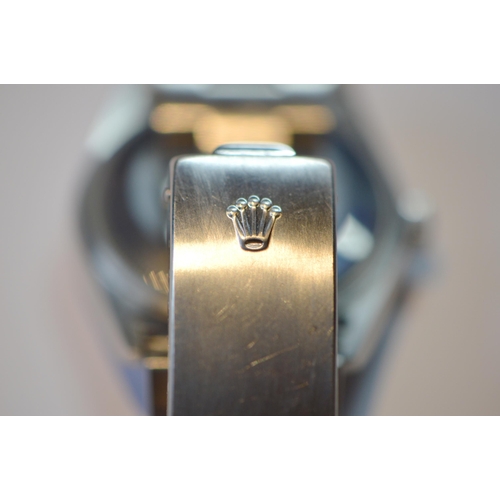 188 - Rolex Oyster Perpetual Air-King Precision gent's wristwatch, the silvered dial with baton indices, s... 