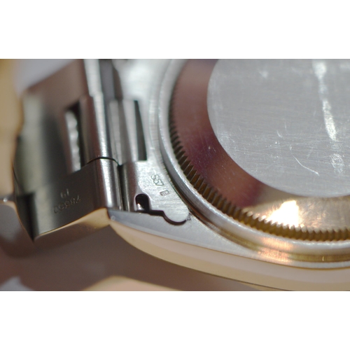 188 - Rolex Oyster Perpetual Air-King Precision gent's wristwatch, the silvered dial with baton indices, s... 