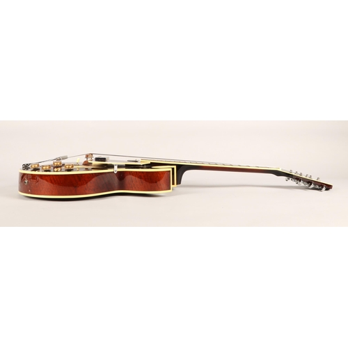 Ibanez Artcore electric guitar, model number AK85-DVS-12-01