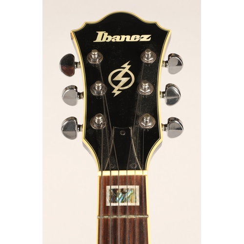Ibanez Artcore electric guitar, model number AK85-DVS-12-01