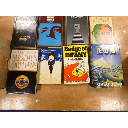 1 - Science Fiction.  22 various vols., mainly 1st eds. in d.w's. Mixed cond. ... 