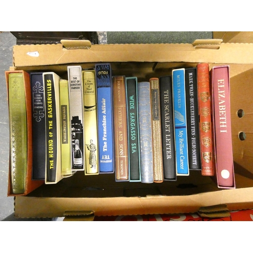 FOLIO SOCIETY. 16 various vols. in slip cases.