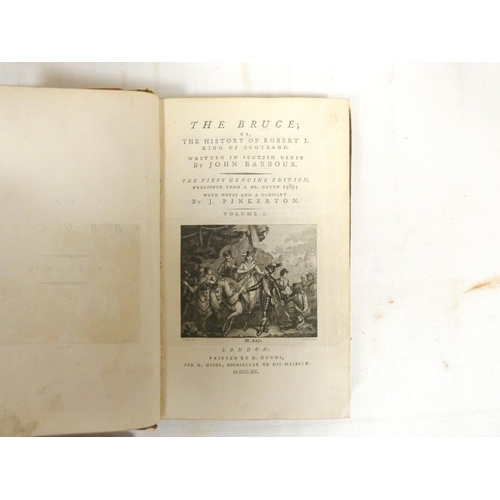 41 - BARBER JOHN.  The Bruce or the History of Robert the First, King of Scotland, Written in S... 