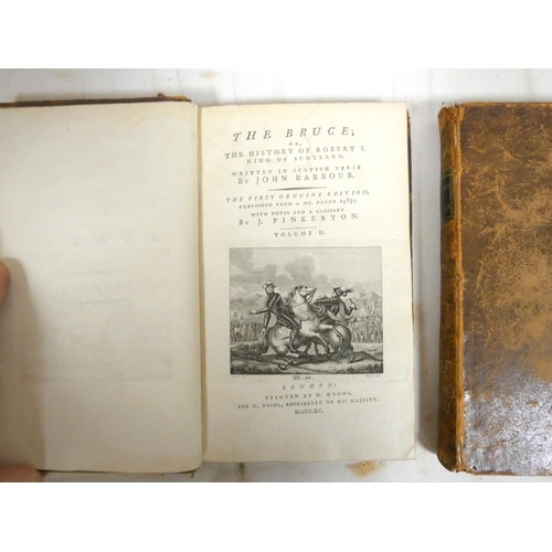 41 - BARBER JOHN.  The Bruce or the History of Robert the First, King of Scotland, Written in S... 