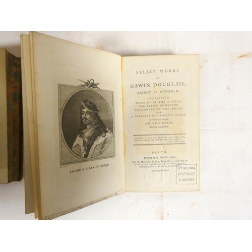 42 - MORISON R. & SON (Pubs).  Morison's Edition, The Scottish Poets. 3 vols. Eng. title &a... 