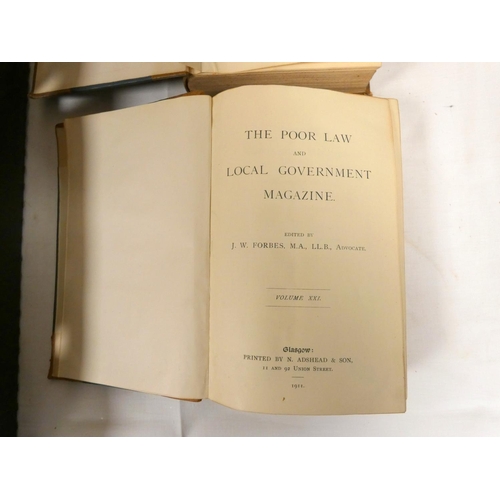 57 - The Poor Law Magazine for Scotland (later The Poor Law Magazine & Parochial Journal becoming The... 