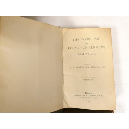 57 - The Poor Law Magazine for Scotland (later The Poor Law Magazine & Parochial Journal becoming The... 