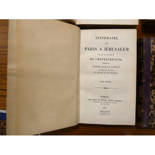 230 - DRINKWATER JOHN.  A History of the Siege of Gibraltar. Fldg. eng. map. 1850; bound in half... 