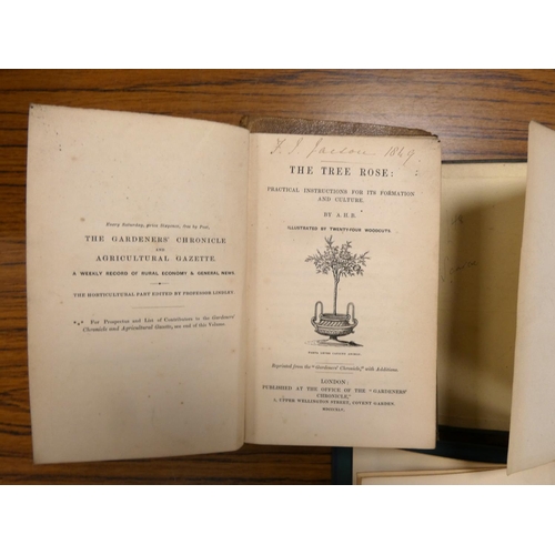 234 - BADHAM DAVID.  Insect Life. Frontis. 12mo. Orig. cloth. 1845; also Alfred Saunders, Our Domestic Bir... 