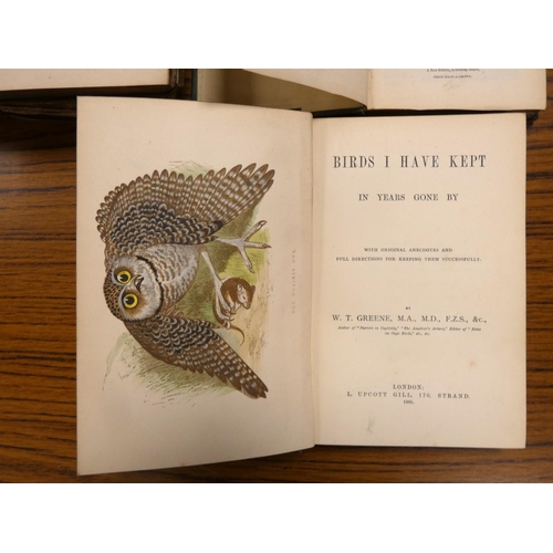 234 - BADHAM DAVID.  Insect Life. Frontis. 12mo. Orig. cloth. 1845; also Alfred Saunders, Our Domestic Bir... 