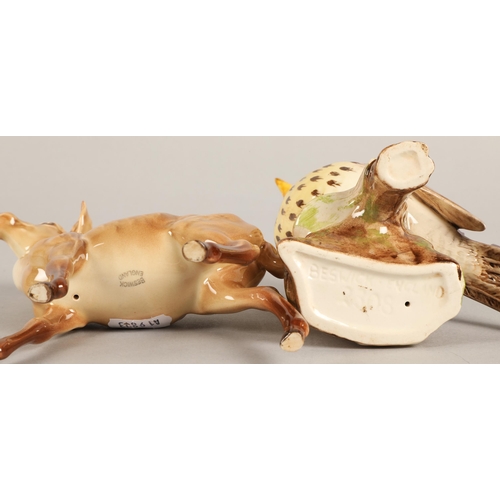 29 - Beswick Thrush and Beswick Foal