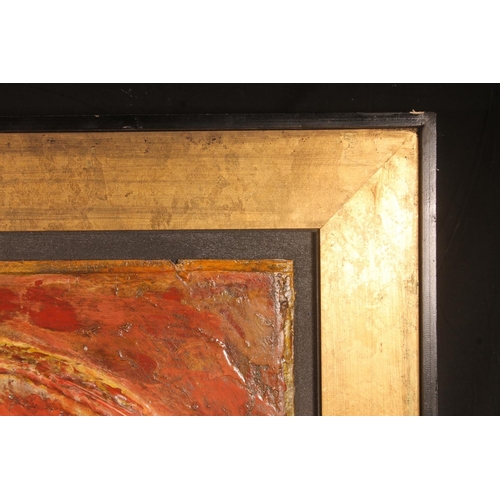 228 - Manner of MICHAEL AYRTON (British 1921-1975) Birth of Phanes 1958 Mixed media releif panel, signed a... 