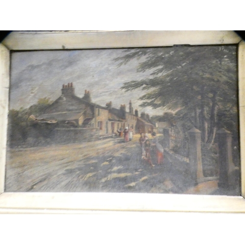 19 - P HolmesSt Martin's, PerthshireSigned, oil and acrylic, an oil by Stewart Morrison of a continental ... 