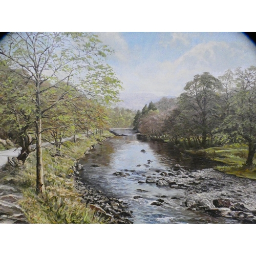 4 - Michael LongSpring in Derwentwater Oil on canvas.