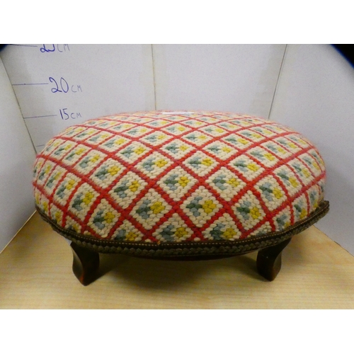 45A - Circular footstool.