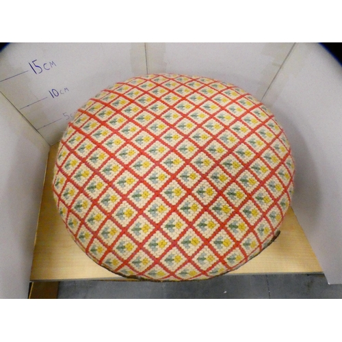 45A - Circular footstool.