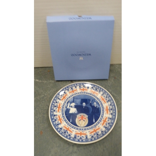 53 - Twelve boxed Wedgwood commemorative plates.  (12)