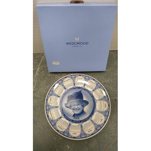 53 - Twelve boxed Wedgwood commemorative plates.  (12)