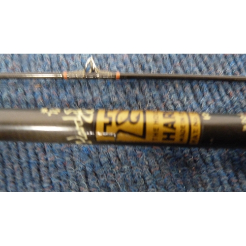 63 - Two-piece Hardy's graphite fishing rod in bag, Orvis Clearwater rod, another Orvis rod, graphite rod... 