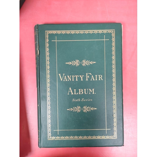 224 - VANITY FAIR.  The Vanity Fair Album. A run from vol. 1 to vol. 19 with 1878 being in two.  Very many... 