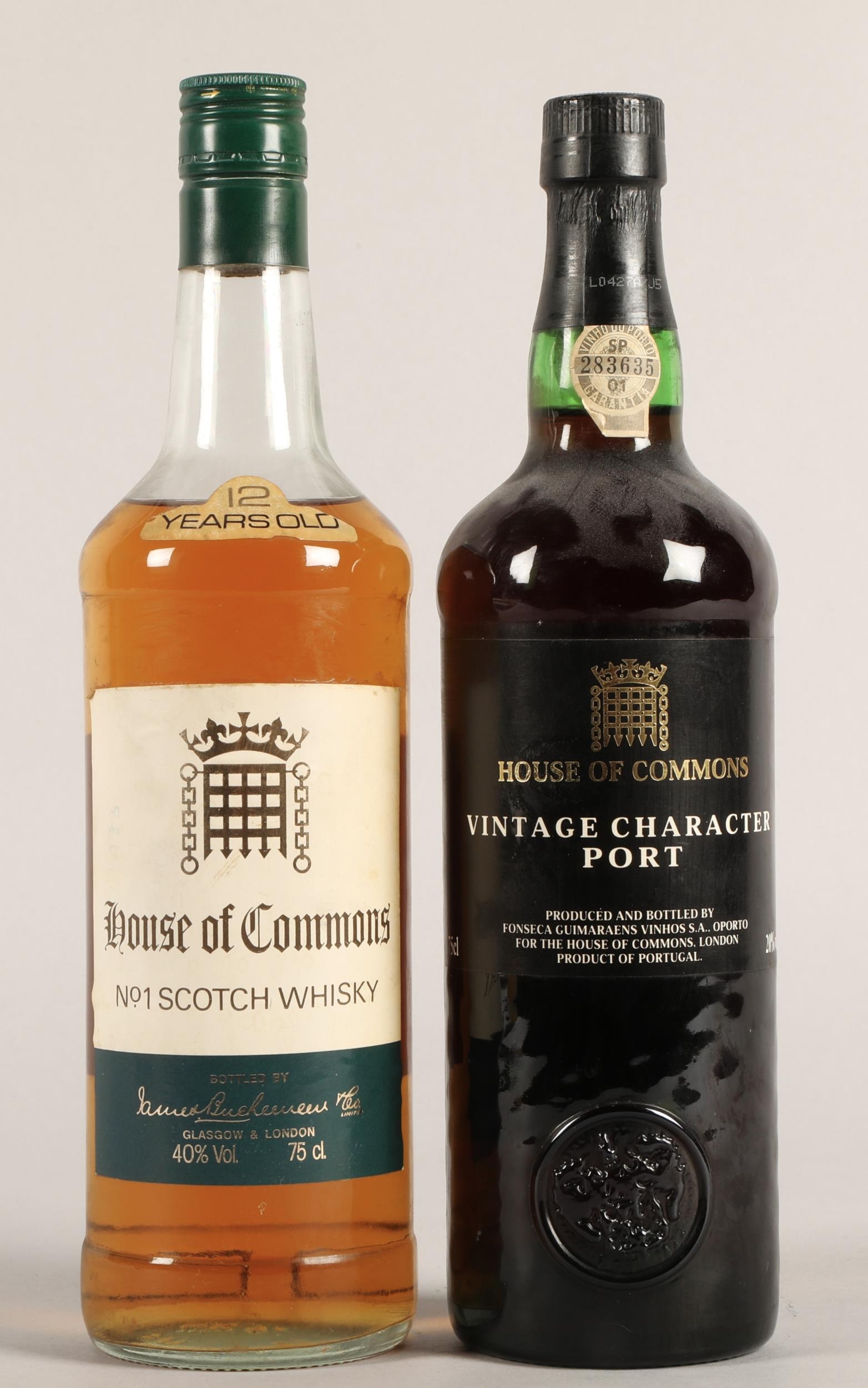 House of Commons No 1 scotch whisky, 75cl, 40% vol, with House of ...