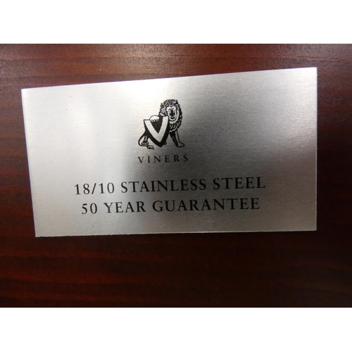 98 - Viner's stainless steel canteen of cutlery.