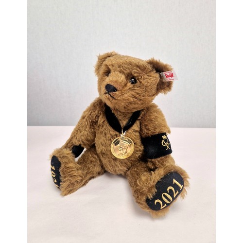 240 - Steiff bear (Prince Philip Memorial) with box