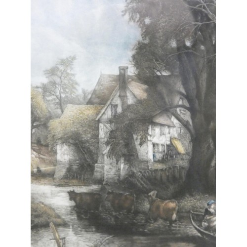 385 - GC Fitzgerald after John Constable (British, 1776 - 1837)The Glebe FarmSigned C Fitzgerald to lower ... 