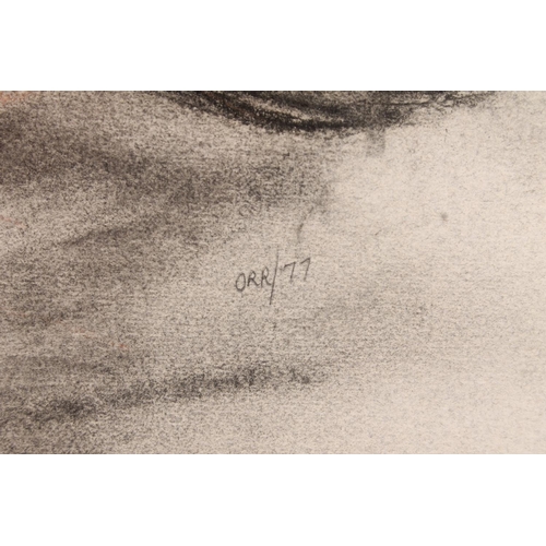 NORMAN ORR (Scottish 1924-1993) *ARR* Eagle Pastel and charcoal drawing ...
