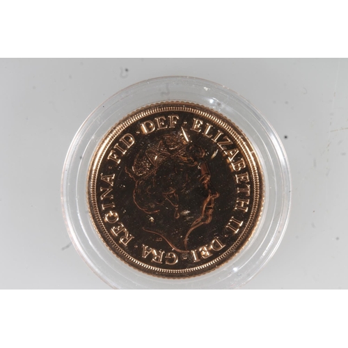 1573 - UNITED KINGDOM Queen Elizabeth II (1952-2022) bullion sovereign 2022, capsulated.