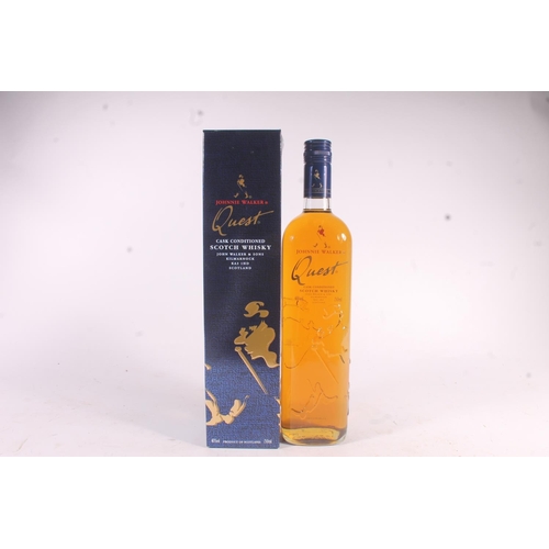 1230 - JOHNNIE WALKER Quest blended Scotch whisky, 40% abv. 75cl, boxed.