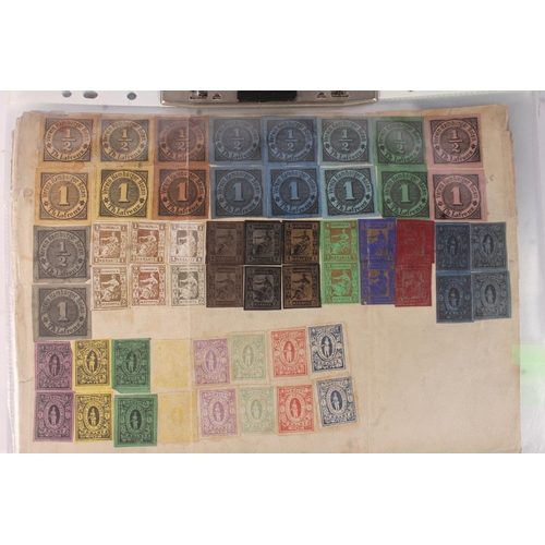 1424 - Stamp collection held across four albums to include GREAT BRITAIN GB 1964 Forth Road Bridge presenta... 