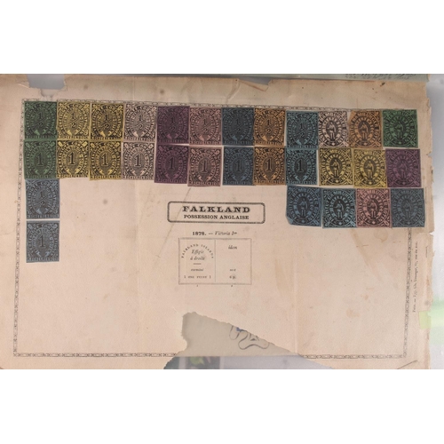 1424 - Stamp collection held across four albums to include GREAT BRITAIN GB 1964 Forth Road Bridge presenta... 