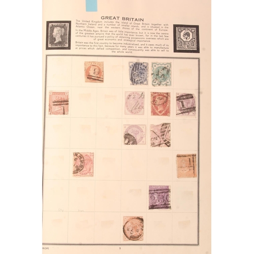 1425 - Stamp collection held in Errington & Martin 'The Diplomat' stamp album, both 19th and 20th centu... 