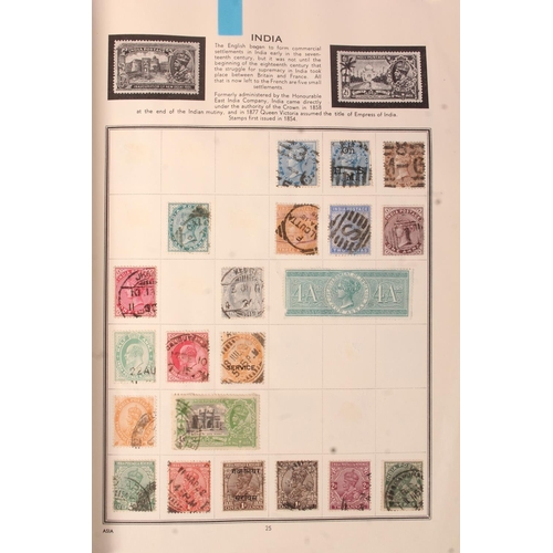 1425 - Stamp collection held in Errington & Martin 'The Diplomat' stamp album, both 19th and 20th centu... 