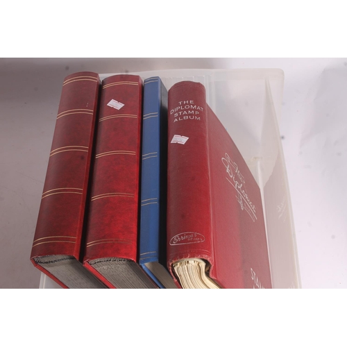 1425 - Stamp collection held in Errington & Martin 'The Diplomat' stamp album, both 19th and 20th centu... 