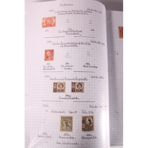 1366 - COMMONWEALTH stamp collection held over four albums mostly 20th used material which is well ordered ... 