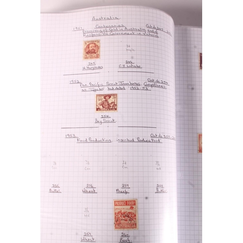 1366 - COMMONWEALTH stamp collection held over four albums mostly 20th used material which is well ordered ... 