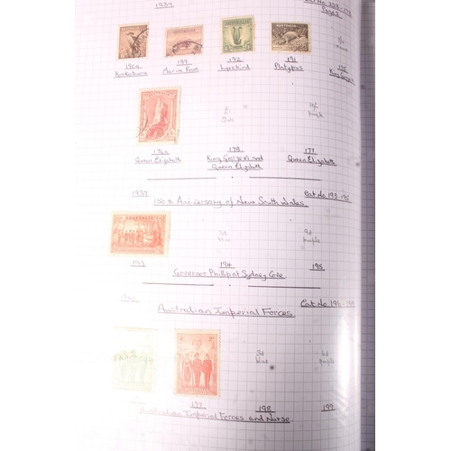 1366 - COMMONWEALTH stamp collection held over four albums mostly 20th used material which is well ordered ... 