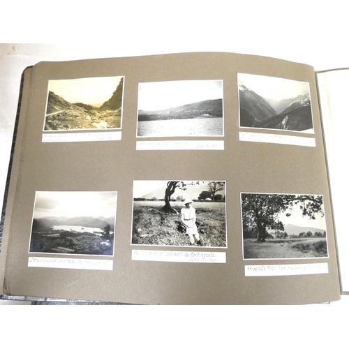 Postcards. An album of old topographical postcards, mainly monochrome ...