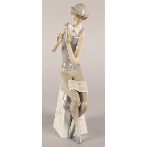 9 - Lladro figure, flautist