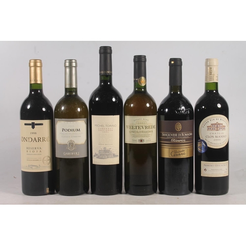 17 - Case of mixed wines to include WELTEVEREDE 2002 Charonnay 14% abv. 75cl, WELTEVERDE 2002 Gewurztrami... 