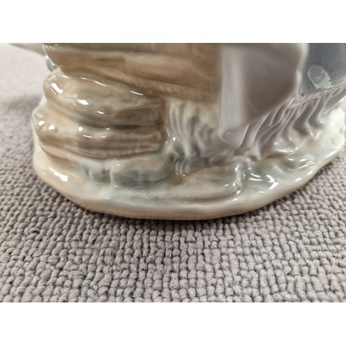 10 - Lladro figurine, a girl with swan