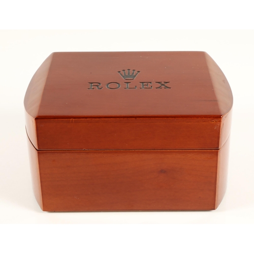 85 - Gents 18ct yellow gold Rolex Oyster Perpetual Day-Date wrist watch, gold coloured dial with hour mar... 
