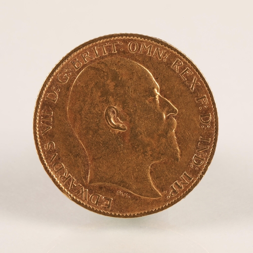 57A - Edward VII gold half sovereign dated 1902