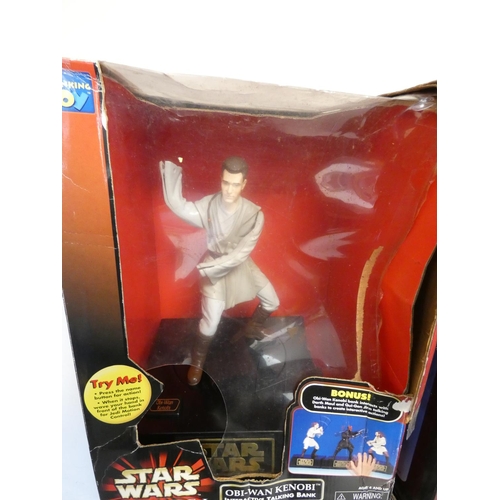 Star Wars. Four boxed 1999 Think Way toys Star Wars Interactive