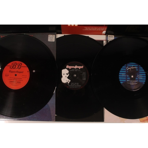 16 - Gary Numan, 12'' single vinyl's to include Tubeway Army Down In The Park, She's Got Claws, We Take M... 